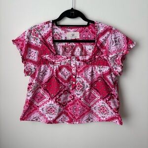 Two Piece Print Fresh Pajamas